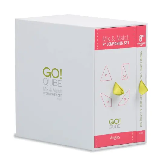 Accuquilt GO! Qube 8" Companion Set-Angles {6}