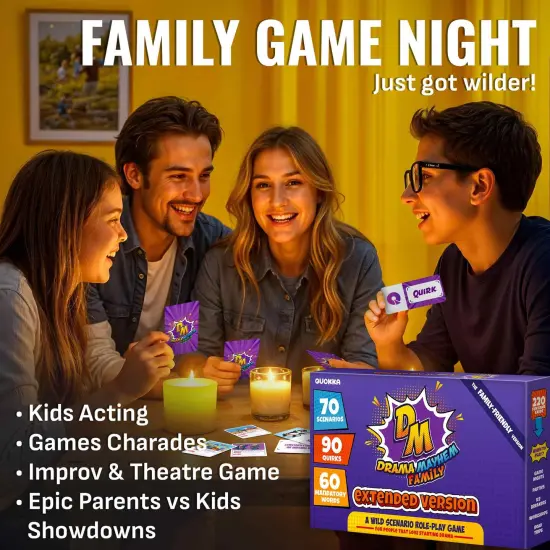 Drama Mayhem Family-Friendly Blank Card Expansion {2}