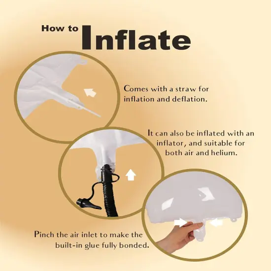 40 Inch White Large 2 Balloon Number Big Foil Helium- White {5}