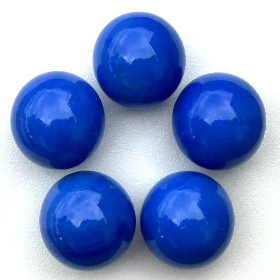 YOU CHOOSE COLOR Glass Marbles 25mm (1 inch) SHOOTER Taw Lot of 5 Blue {1}