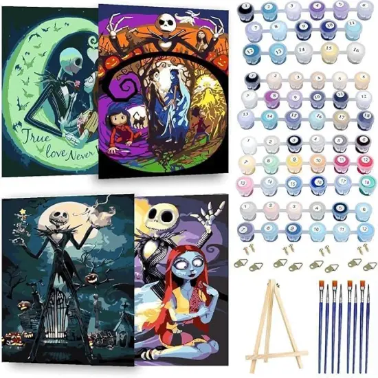 Paint by Numbers Kit for Adults Framed Canvas {1}