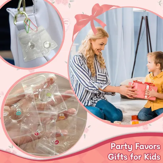 24 Packs Mini Squishies Expression Fidget Toys {3}