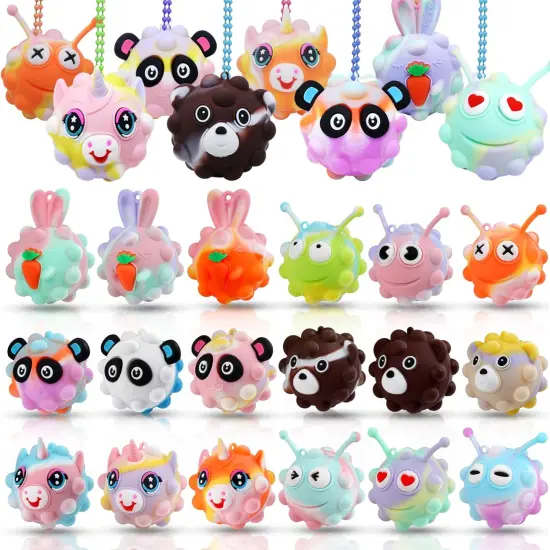 18 PACK Animal Pop Balls Party Favors for Kids {1}