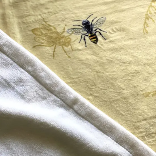 Bumblebees Plush Throw Blanket {4}