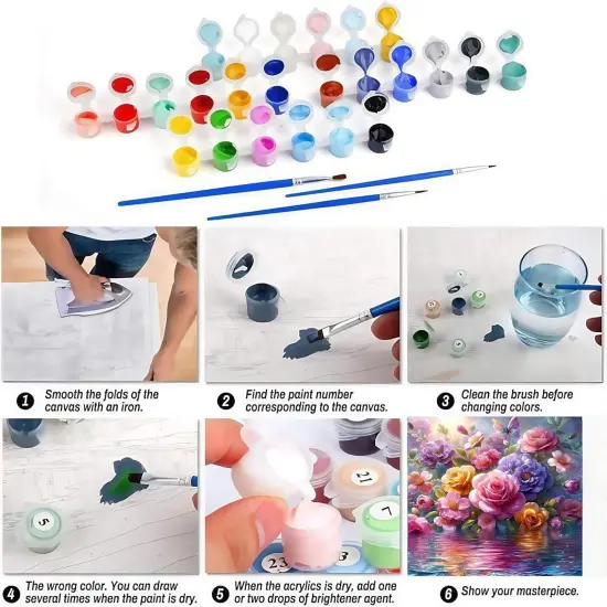 Halloween Pumpkin Ghost Paint by Number Kits - 12x16 Inch {4}