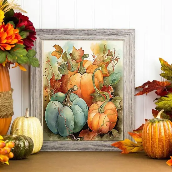 Pumpkins Paint by Numbers for Adults Beginners {2}