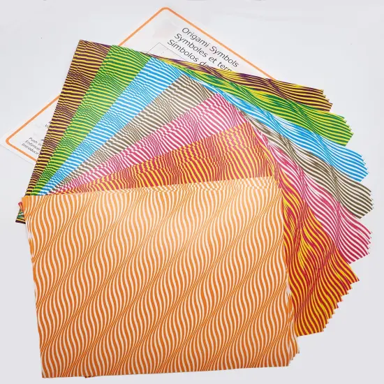 Origami Paper 6"X6" 40/Pkg-Colorwave {4}