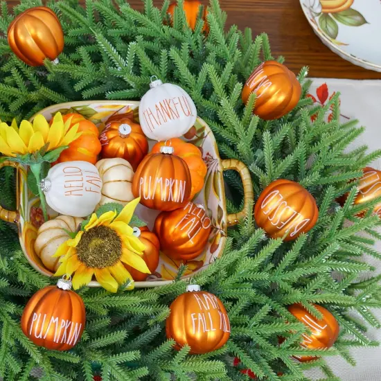 Fall Tree Ornaments Set 18 PCS {3}
