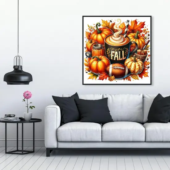 Fall Diamond Painting Kits for Adults - 14X14 Inch {4}