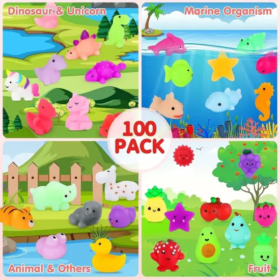 100Pcs Mochi Squishy Toys {2}