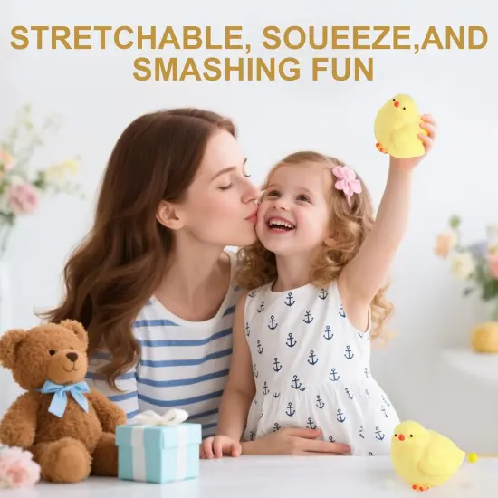 3 PCS Squishy Chicken Toys {4}