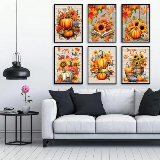 6 Pack Diamond Painting Kits for Adults - 12X16 Inch {3}