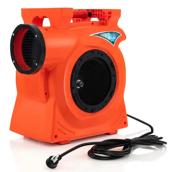 Costway 3 HP/2200W Air Blower Commercial Inflatable Bounce House Blower for Water Slide {1}