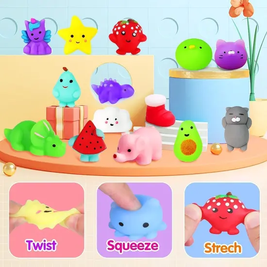 100Pcs Mochi Squishy Toys {5}