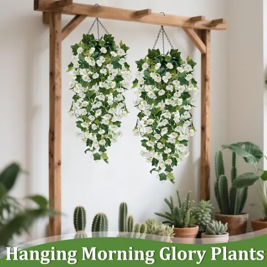 2PCS Artificial Morning Glory Vine {4}