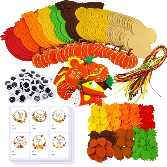24 Sets Fall Craft Kits Kids Autumn {4}