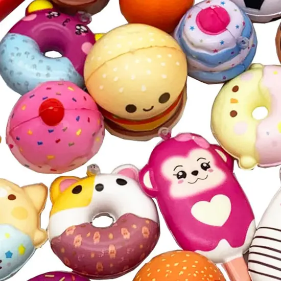 30 Pack Squishies Sets Slow Rising Kawaii Cute {5}