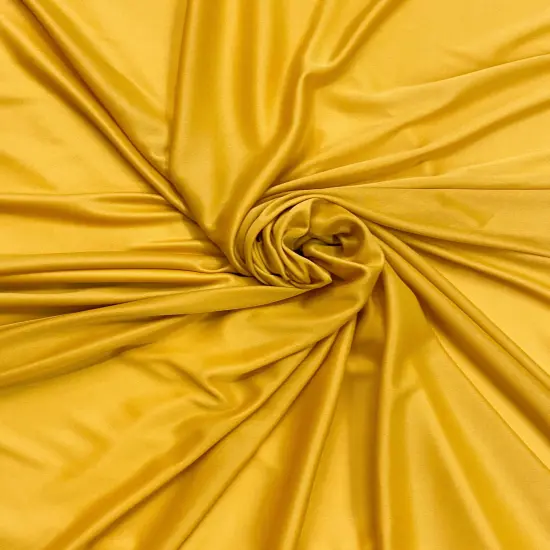 1 Yard Mustard Gold Matte Stretch Lining Fabric For Sewing Formal Dresses Undergarments 60 Inches Wide {2}