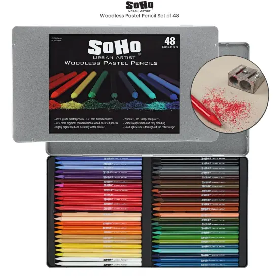 SoHo Urban Artist Woodless Pastel Colored Pencil {7}