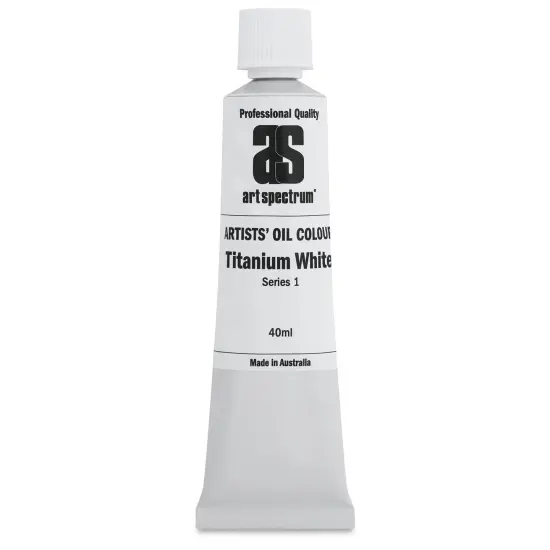 Art Spectrum Artists' Oil Paint - Titanium White, 40 ml {1}
