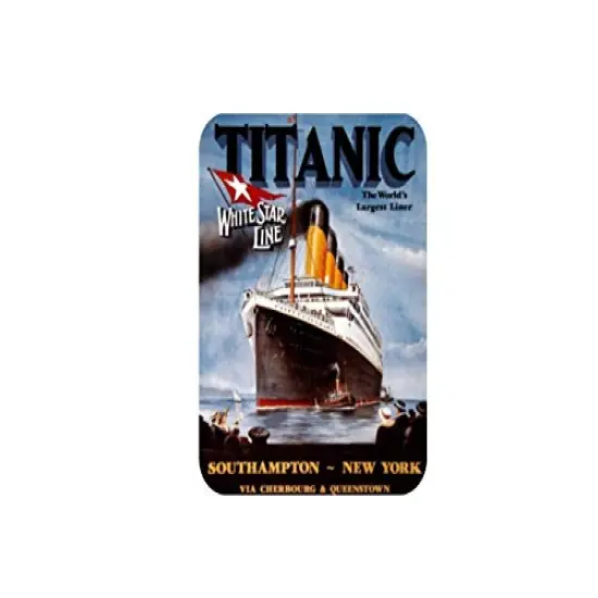 7.5" Round ~ Titanic World's Largest Liner Birthday ~ Edible Cake/Cupcake Topper!!! {1}