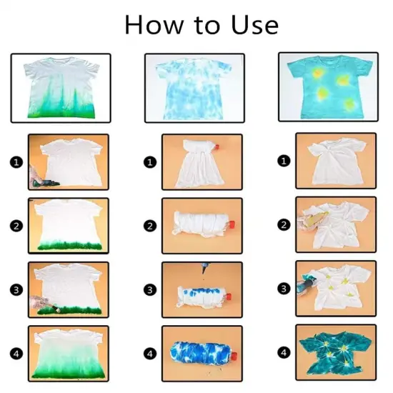 36 Colors Tie Dye Powder, Rainbow Tie Dye Powder Fabric Dye for Tie Dying, Tie Dye Kits DIY Coloring Party Supplies Suitable for Children Adult (36 Colors) {5}