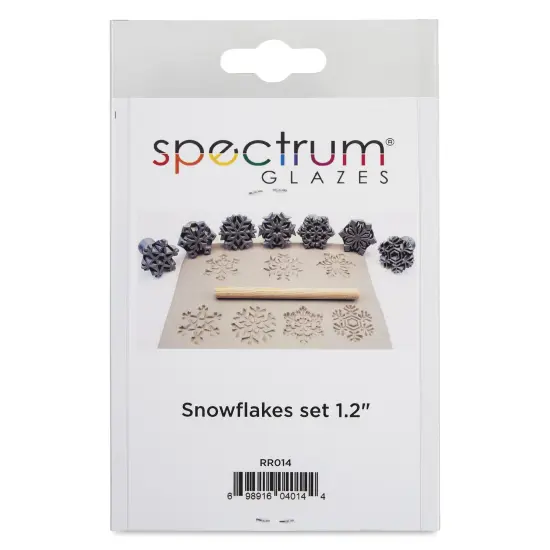 Spectrum Stamps - Snowflakes, Large, Set of 7 {1}