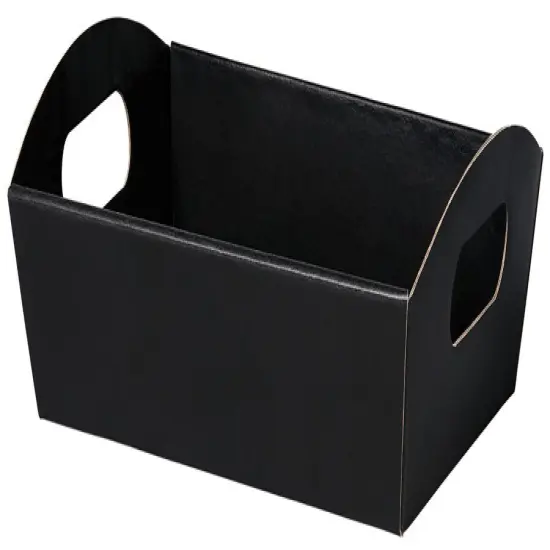 Pack/6: Black Presentation Trays - 11-1/4 x 7-1/2 x 2-1/2" {1}