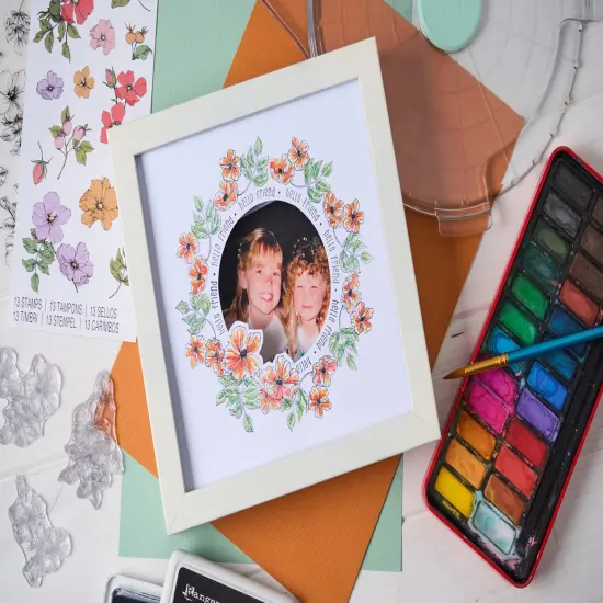 Sizzix Clear Stamps 12/Pkg-Sending A Little Love {6}