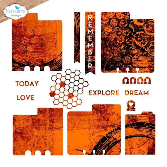 Elizabeth Craft Metal Die-Planner Cards 4 {3}