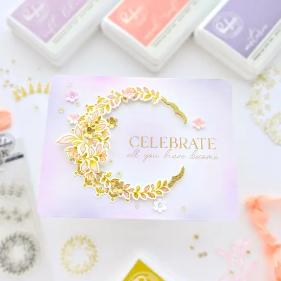 Pinkfresh Studio Die Set-Floral Kaleidoscope {3}