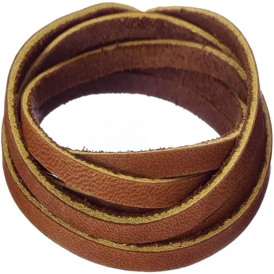 Realeather Latigo Lace Spool, 1/8"x50' - Made USA Dark Brown {4}