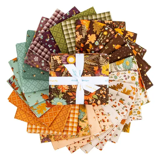 The Awe of Autumn Fat Quarter Bundle by Sandy Gervais for Riley Blake (FQ-16190-26) {3}