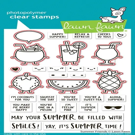 Lawn Cuts Custom Craft Die-Summer Friends {3}