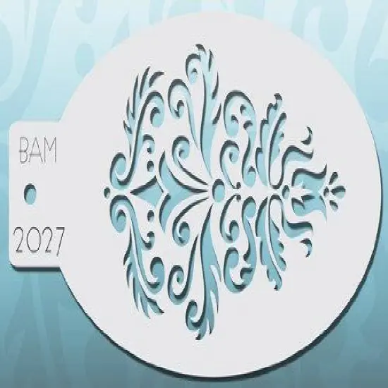 Graftobian Make-up Badass Mini Stencil ( Elegance) {1}