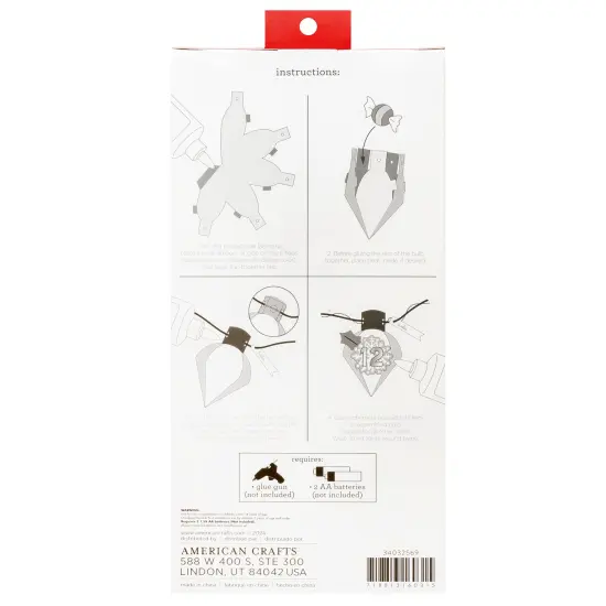 DCWV Light Up Advent-Makes 1 Garland {3}