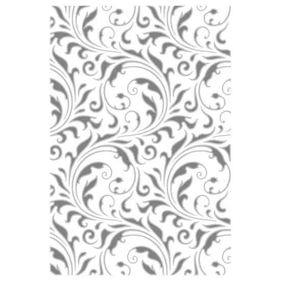 Sizzix Textured Impressions Embossing Folder by Tim Holtz-Vault Flourish {7}
