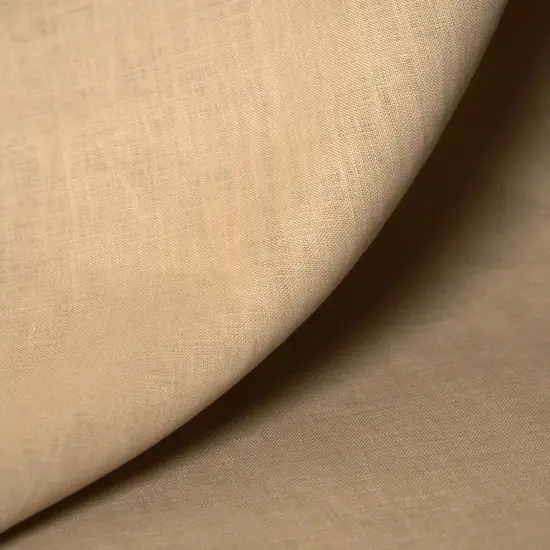 1 Yard Pure Linen Fabric Fawn 5.5 oz/y&sup2; Midweight Stone Washed, 54&rdquo; Wide {3}