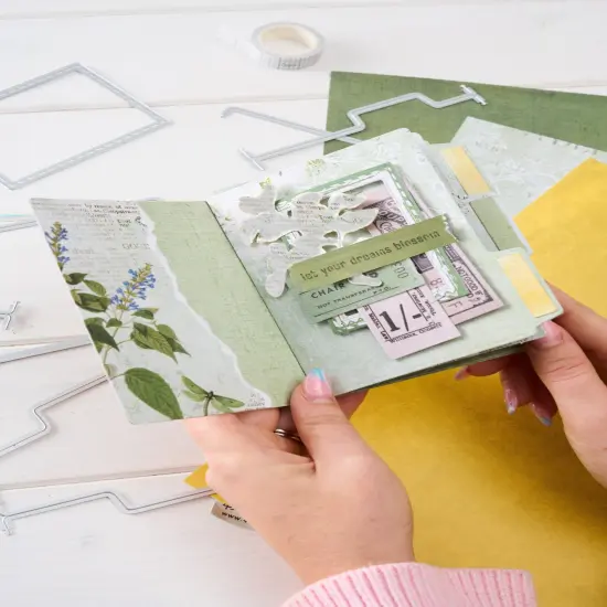 Sizzix Thinlits Set 15/PkgSnap and Swap by 49 and Market-File Folders {7}