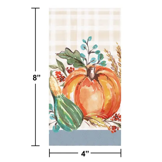 Decadent Cornucopia Guest Towels - 16ct {2}