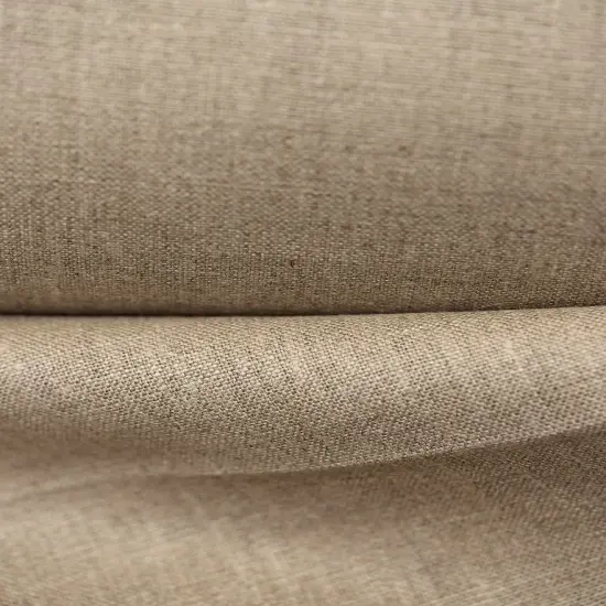 1 Yard Solid Natural Heavyweight Pure Linen Fabric 10.5 oz Flat 58 Inches Wide {3}