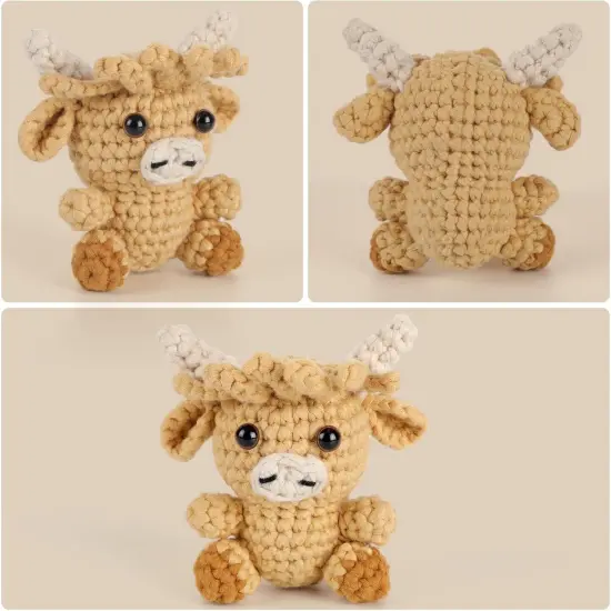 Crochet Kit Highland Cow {2}