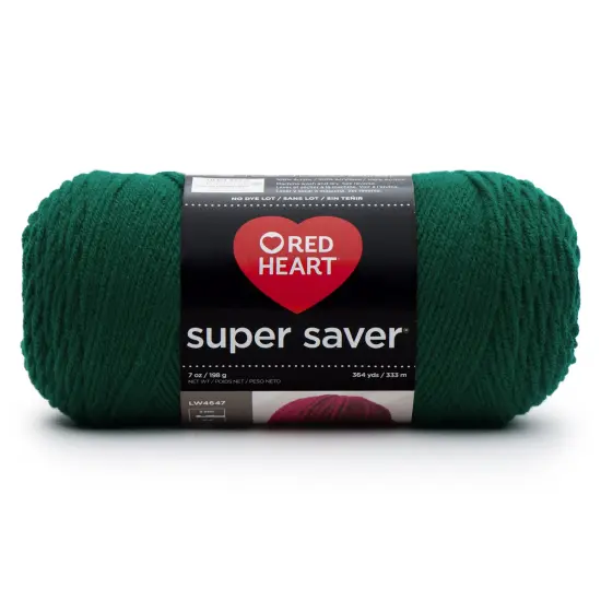 Red Heart Super Saver Yarn 24 Pack-Paddy Green {3}
