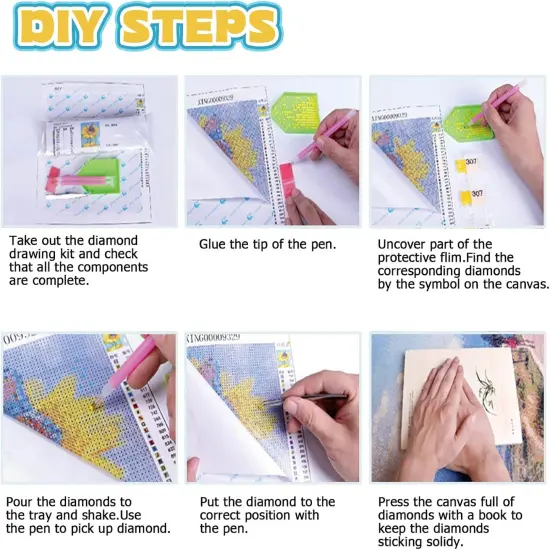 Waterfall Landscape Diamond Art Kits {5}