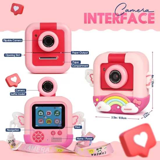 Photomaker Kit - Instant Print Camera & DIY Journal Kit &ndash; 150 Pcs (Unicorn) {5}