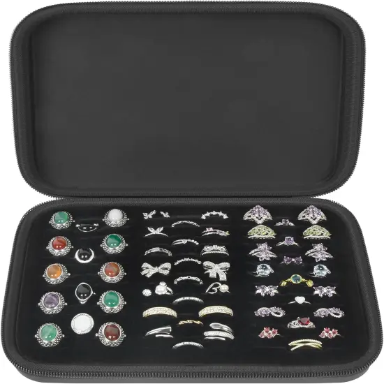 42 Slots Ring Jewelry Storage Case {1}
