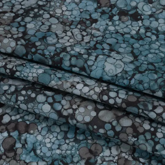 1 Yard Glacier Bubbles Printed Quilting Cotton Fabric by Northcott Bliss Collection 43 Inches Width {1}