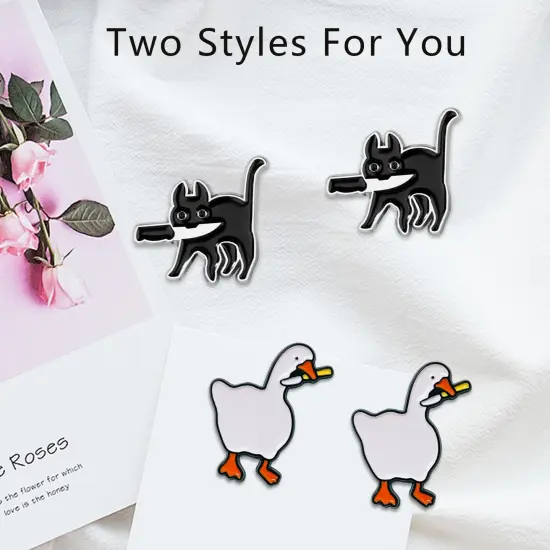 2pcs Funny Black Cat Needle Minder, Needle Minder Magnet, Magnetic Needle Nanny Needlework Accessories {2}