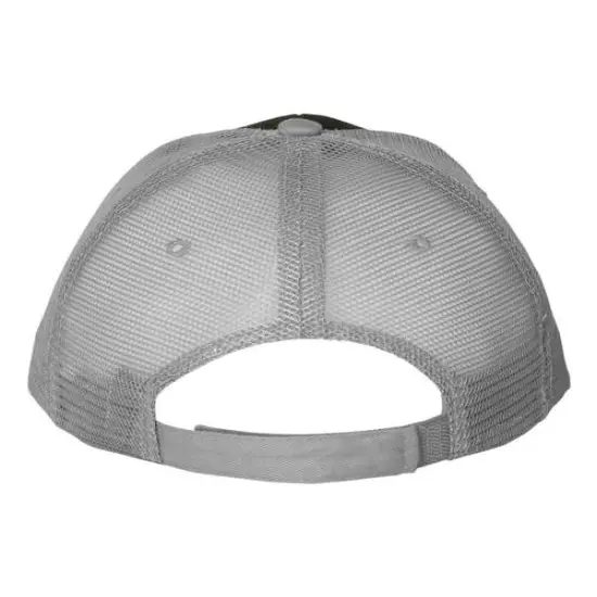 Valucap&reg; Sandwich Trucker Cap Black/ Grey {2}