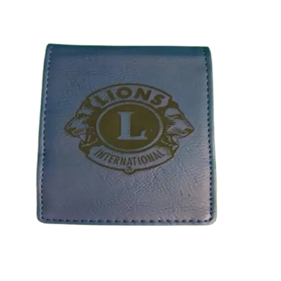 Leatherette Notepad Pink {4}